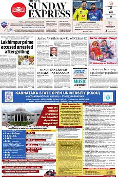 The New Indian Express Bangalore - October 10th 2021