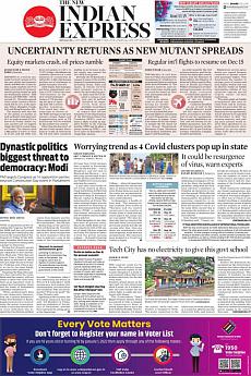 The New Indian Express Bangalore - November 27th 2021