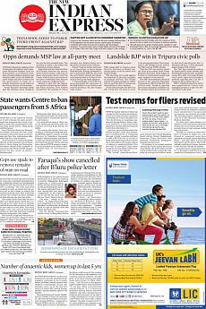 The New Indian Express Bangalore - November 29th 2021