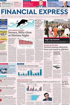 Financial Express Mumbai - October 27th 2017