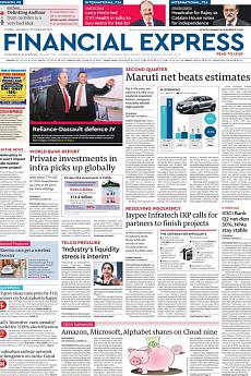 Financial Express Mumbai - October 28th 2017