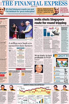 Financial Express Delhi - December 31st 2016