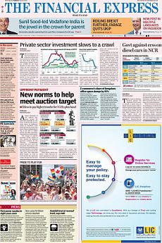 Financial Express Delhi - July 5th 2016