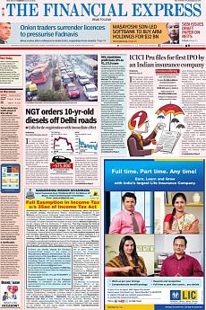 Financial Express Delhi - July 19th 2016