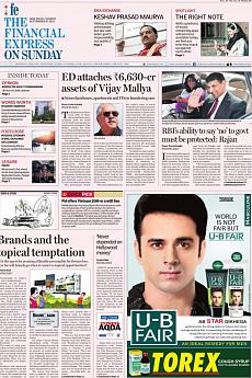 Financial Express Delhi - September 4th 2016