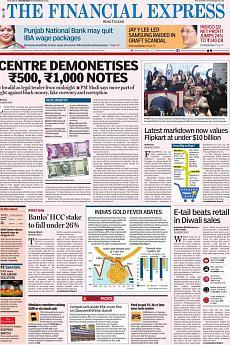 Financial Express Delhi - November 9th 2016