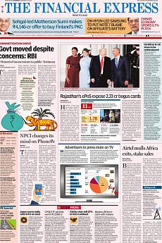 Financial Express Delhi - January 21st 2017