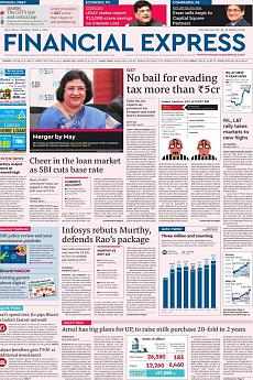 Financial Express Delhi - April 4th 2017