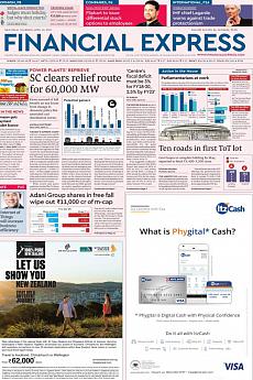 Financial Express Delhi - April 13th 2017