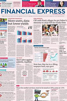 Financial Express Delhi - May 17th 2017