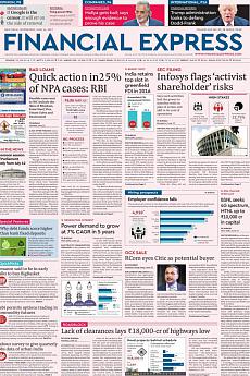 Financial Express Delhi - June 14th 2017
