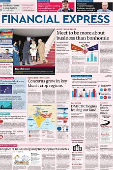 Financial Express Delhi - June 26th 2017