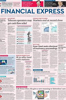 Financial Express Delhi - July 25th 2017