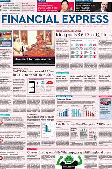 Financial Express Delhi - July 28th 2017