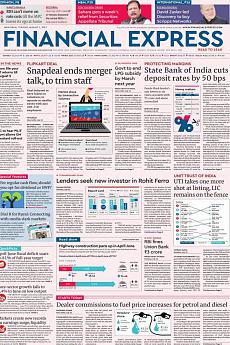 Financial Express Delhi - August 1st 2017