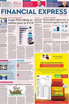 Financial Express Delhi - August 21st 2017