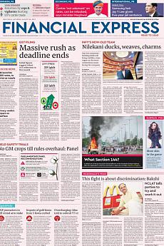 Financial Express Delhi - August 26th 2017