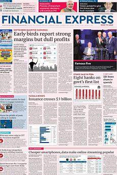 Financial Express Delhi - October 23rd 2017