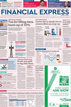 Financial Express Delhi - November 22nd 2017