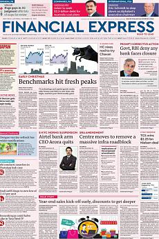 Financial Express Delhi - December 23rd 2017
