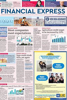Financial Express Delhi - January 22nd 2018