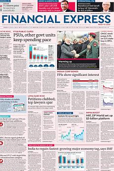 Financial Express Delhi - January 23rd 2018
