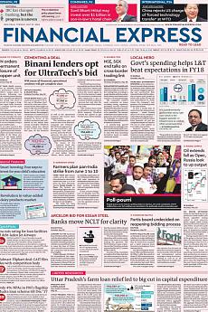 Financial Express Delhi - May 29th 2018