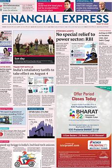 Financial Express Delhi - June 22nd 2018