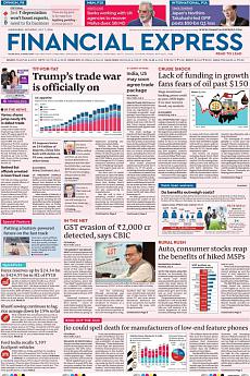 Financial Express Delhi - July 7th 2018