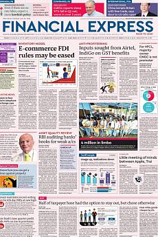 Financial Express Delhi - July 31st 2018