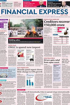 Financial Express Delhi - August 18th 2018