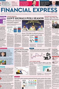 Financial Express Delhi - September 13th 2018