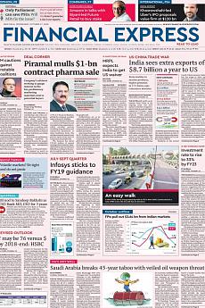 Financial Express Delhi - October 17th 2018