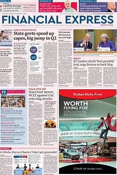 Financial Express Delhi - November 26th 2018