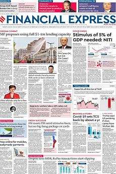 Financial Express Delhi - April 17th 2020