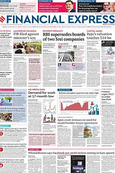 Financial Express Delhi - October 5th 2021