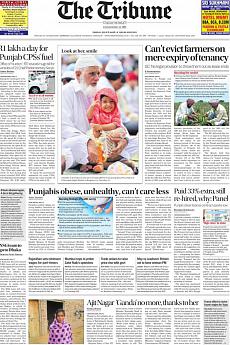 The Tribune Delhi - July 8th 2016