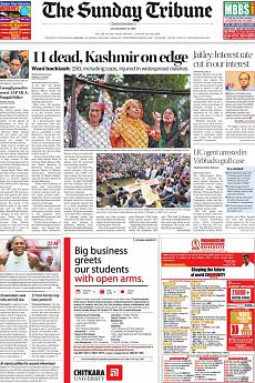 The Tribune Delhi - July 10th 2016