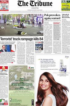 The Tribune Delhi - July 16th 2016