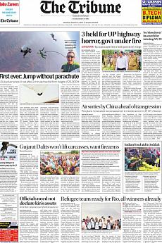 The Tribune Delhi - August 1st 2016