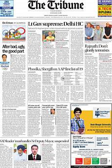 The Tribune Delhi - August 5th 2016