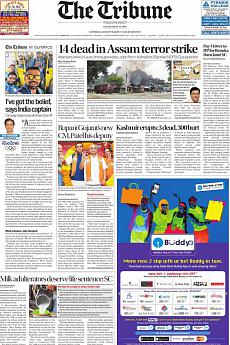 The Tribune Delhi - August 6th 2016