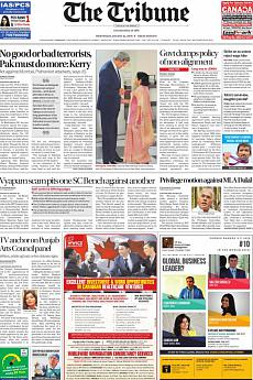The Tribune Delhi - August 31st 2016