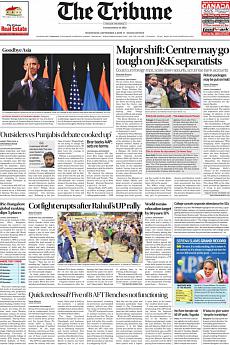 The Tribune Delhi - September 7th 2016