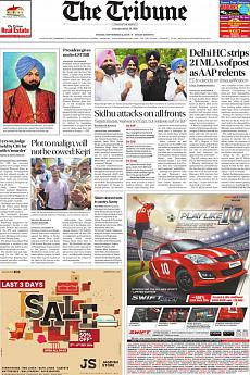 The Tribune Delhi - September 9th 2016