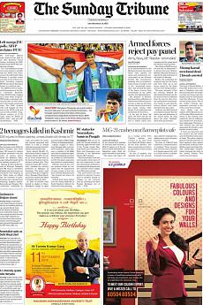 The Tribune Delhi - September 11th 2016