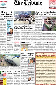 The Tribune Delhi - October 5th 2016