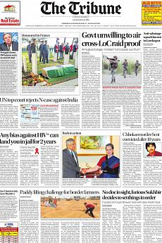The Tribune Delhi - October 6th 2016