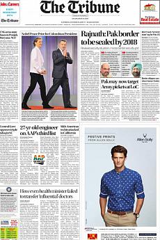 The Tribune Delhi - October 8th 2016