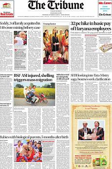 The Tribune Delhi - October 27th 2016